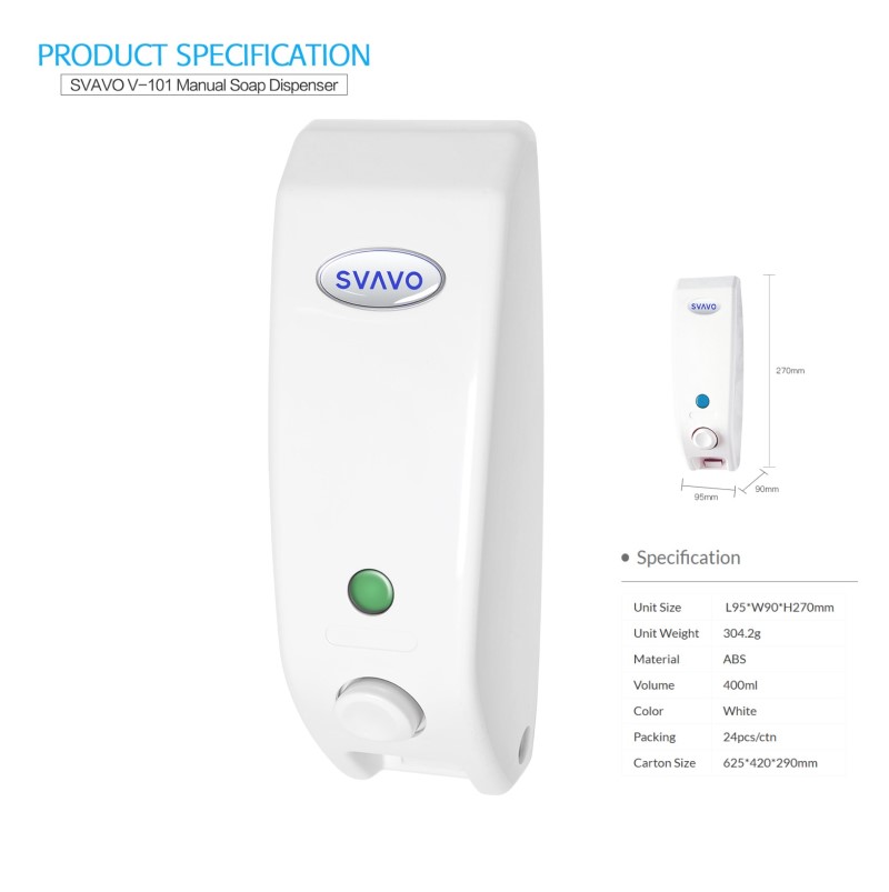 Hộp đựng nước rửa tay SVAVO V101